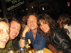 Um, yes, drinks were involved. Svetla, Ezra, Michael and Reisa.